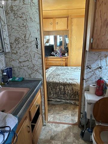 40 Vista Dr, Westcliffe, CO 81253 - bathroom featuring toilet and vanity
