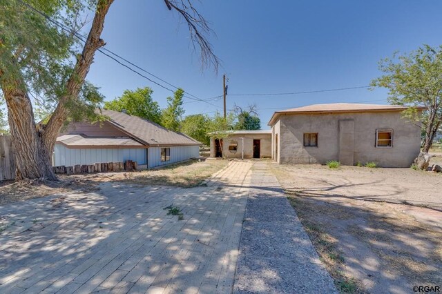 view of rear view of house