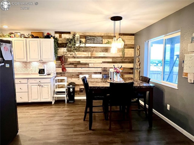 204 Indian Hills Rd, Florence, CO 81226 - dining room with dark wood finished floors