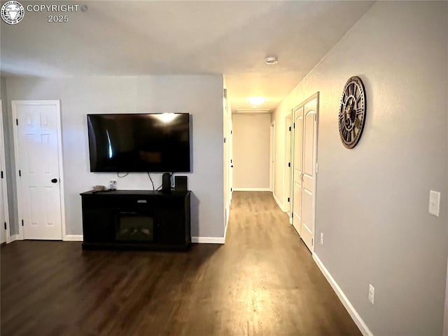 204 Indian Hills Rd, Florence, CO 81226 - living area featuring wood finished floors and baseboards