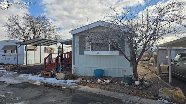 view of front of house