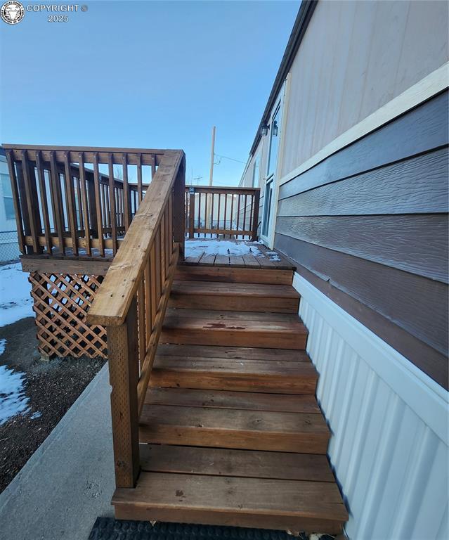 view of staircase