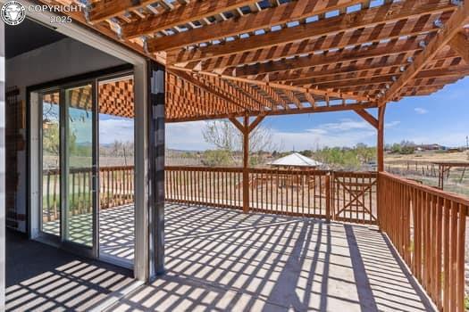 1704 Willow St, Brookside, CO 81212 - deck with a pergola
