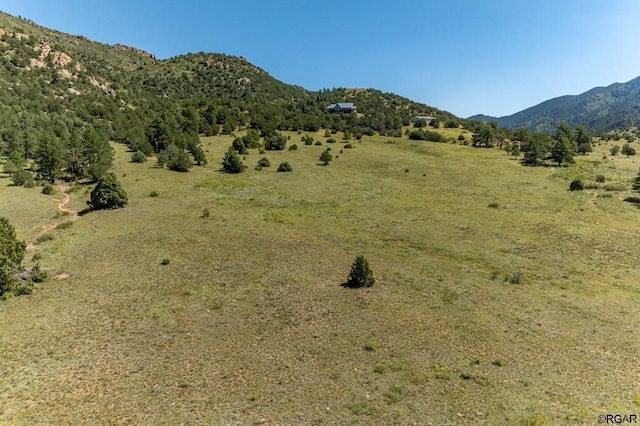 view of mountain feature