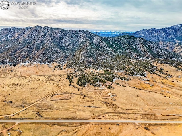 view of mountain feature