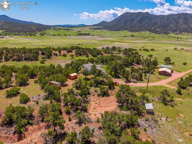 407 Horseshoe Dr, Canon City, CO 81212 - mountain view featuring rural landscape