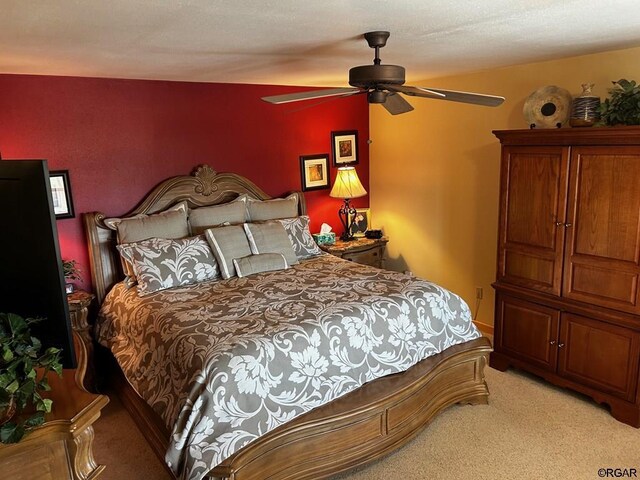2 Inverness Ave, Westcliffe, CO 81252 - bedroom featuring light carpet and ceiling fan