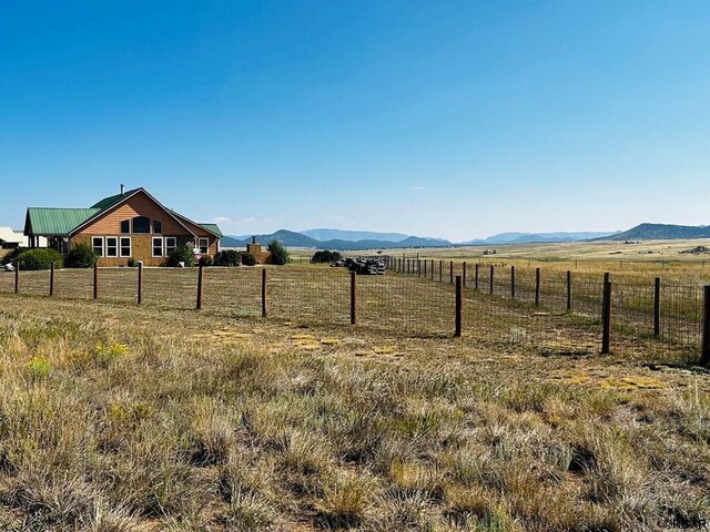 2 Inverness Ave, Westcliffe, CO 81252 - view of yard with a rural view and a mountain view