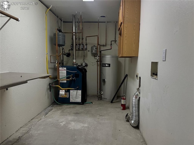 5 Cory Ln, Florence, CO 81226 - utility room with a heating unit and water heater