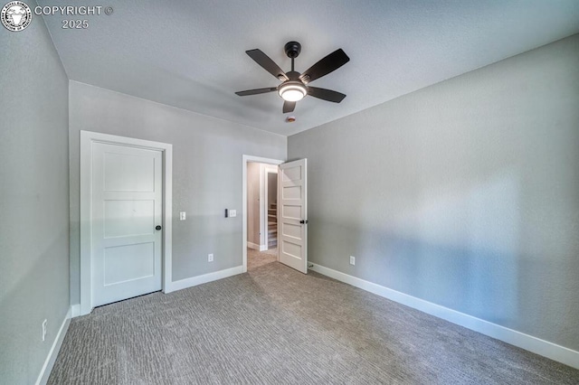 79 Terrazo Abajo, Westcliffe, CO 81252 - unfurnished bedroom with carpet floors and a ceiling fan