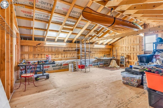 3491 County Road 215th Rd, Westcliffe, CO 81252 - misc room with vaulted ceiling