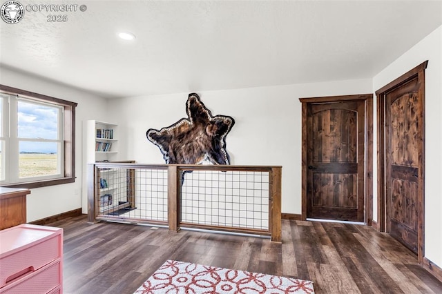 3491 County Road 215th Rd, Westcliffe, CO 81252 - entryway with wood finished floors and recessed lighting
