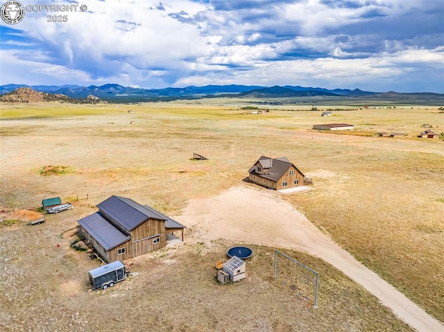 3491 County Road 215th Rd, Westcliffe, CO 81252 - overview of rural landscape with a mountain backdrop