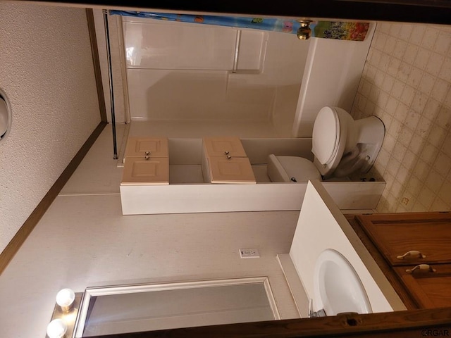 bathroom with toilet