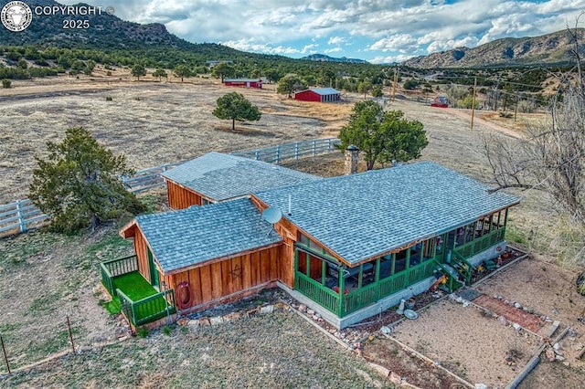 321 County Road 353a, Canon City, CO 81212 - overview of rural landscape featuring a mountainous background