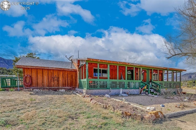 321 County Road 353a, Canon City, CO 81212 - view of front of home featuring covered porch