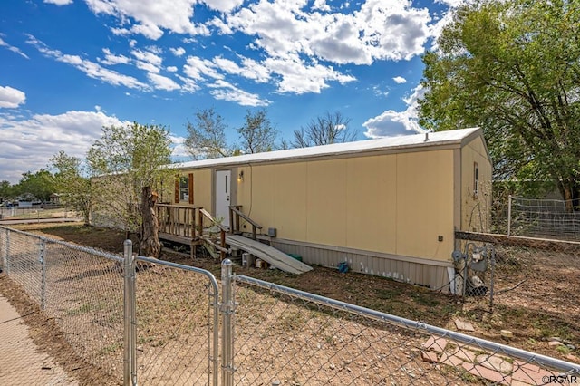 view of side of home