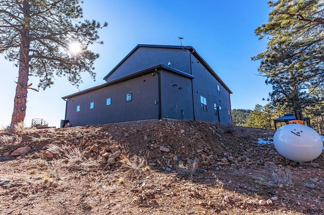 view of side of property