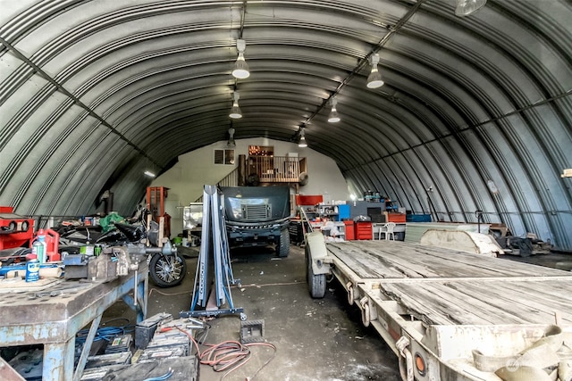 view of storage room