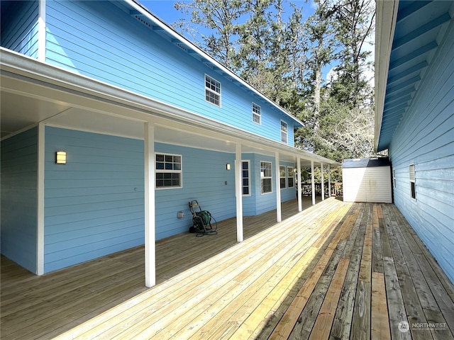 653 Sunset Ave NE, Ocean Shores, WA 98569 - view of wooden deck