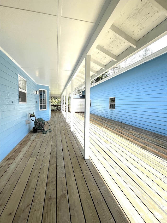 653 Sunset Ave NE, Ocean Shores, WA 98569 - view of wooden terrace