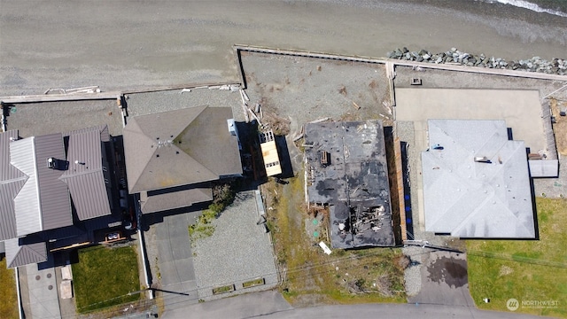 view of aerial view