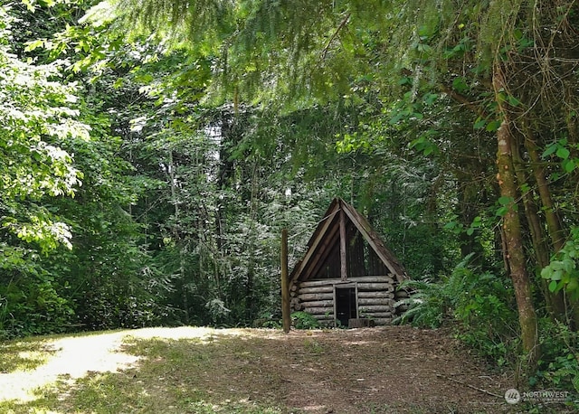 view of shed / structure