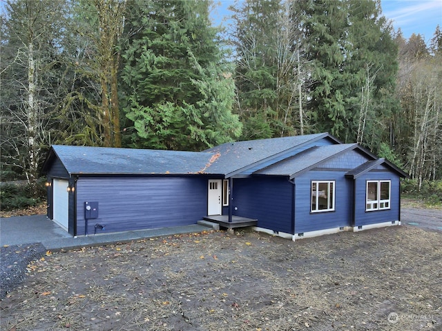 view of ranch-style house