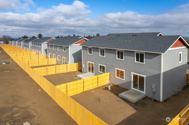 view of front of property with a patio area