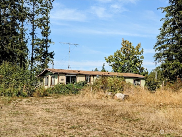 view of front of house