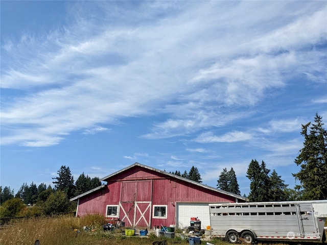 view of shed / structure