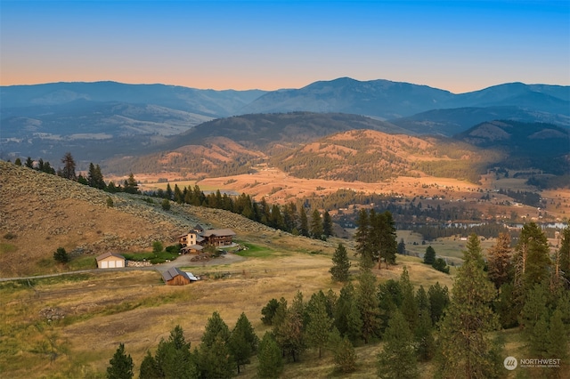 view of mountain view