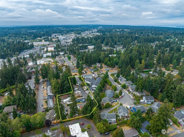 view of drone / aerial view