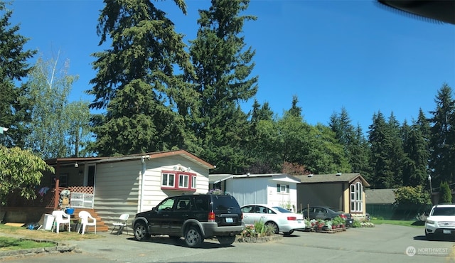 view of manufactured / mobile home