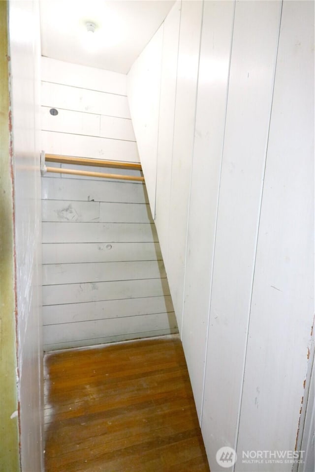 14040 Ashworth Ave N, Seattle, WA 98133 - spacious closet featuring wood finished floors