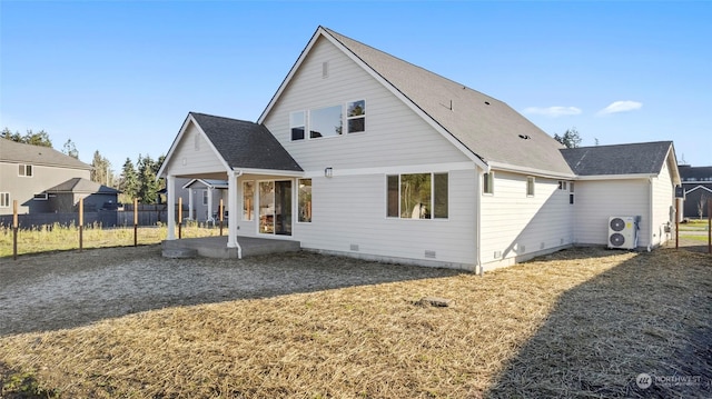 rear view of property featuring a patio area