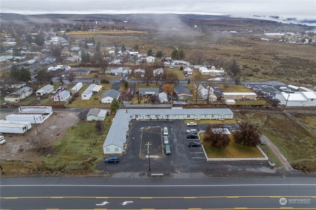 view of aerial view