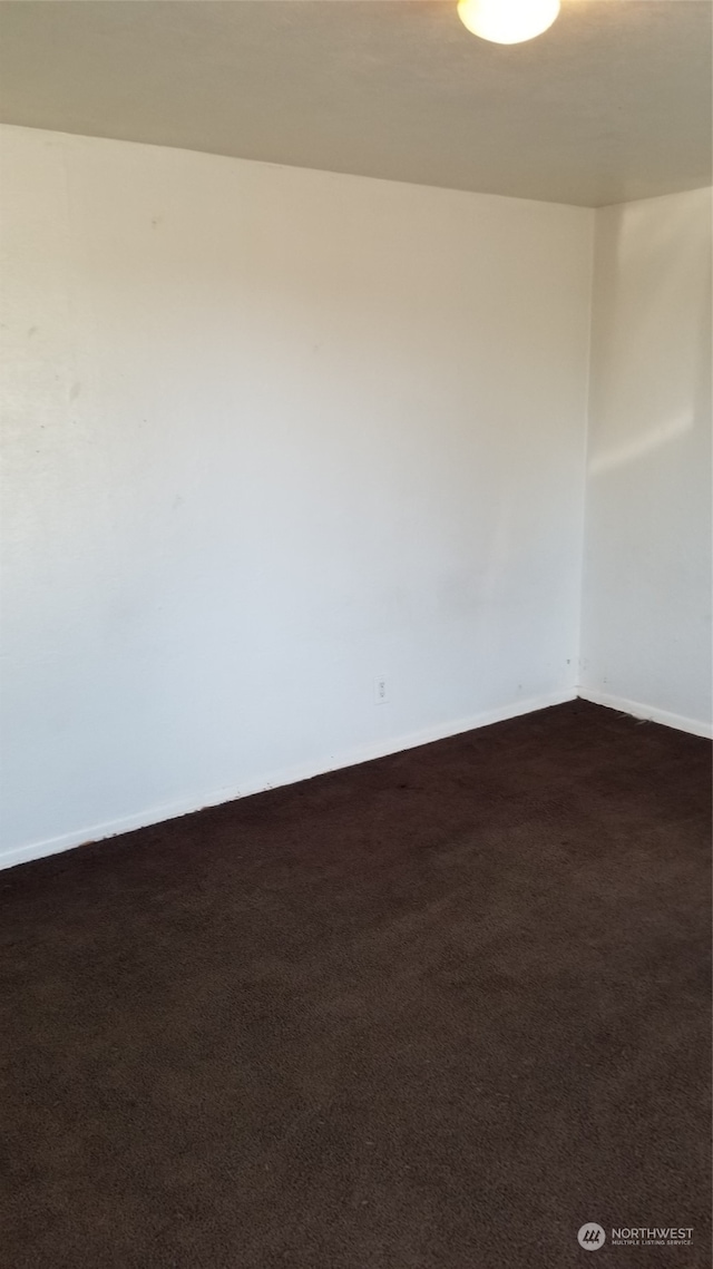 spare room featuring carpet flooring