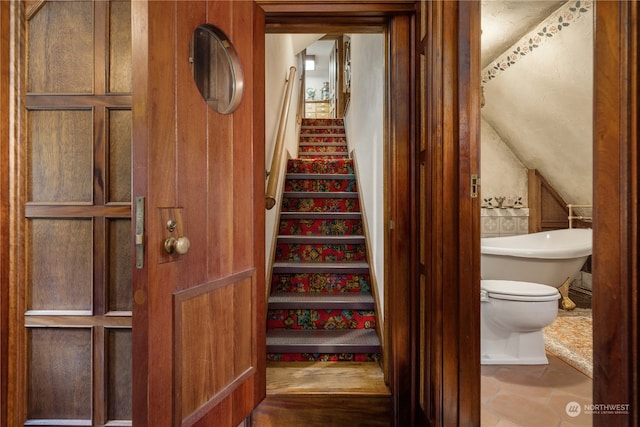 4 Thornewood Ln SW, Lakewood, WA 98498 - staircase with tile floors