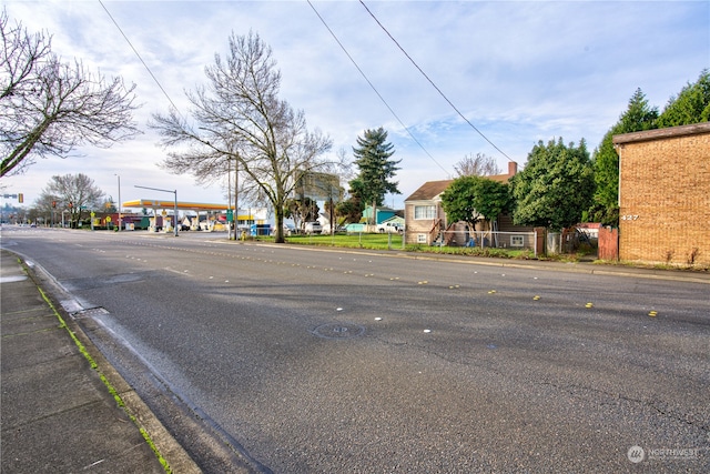 view of road