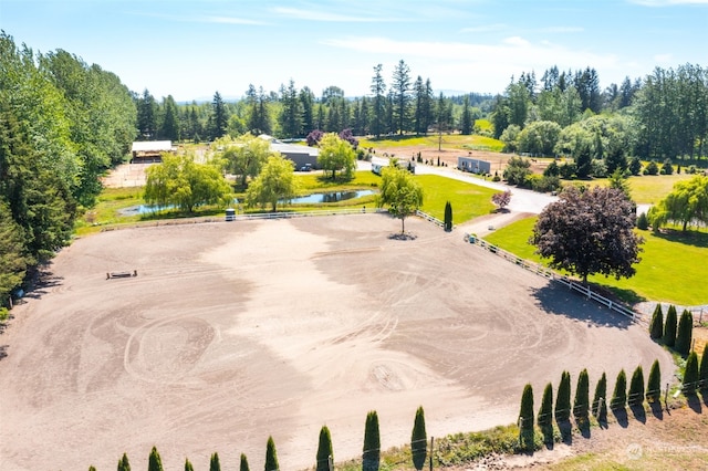 view of birds eye view of property