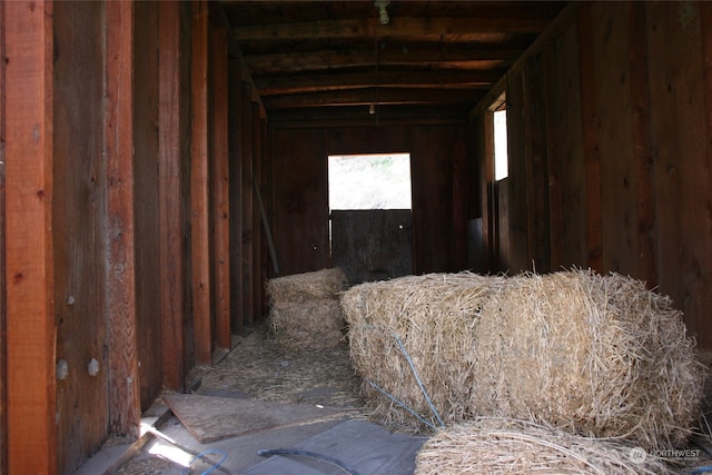 view of stable