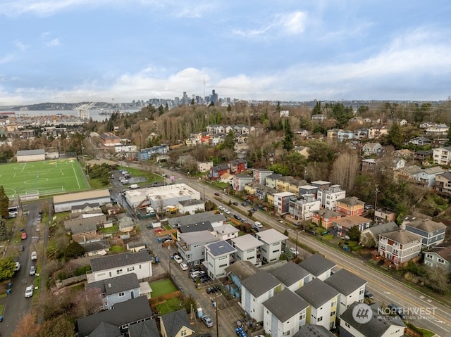 view of drone / aerial view