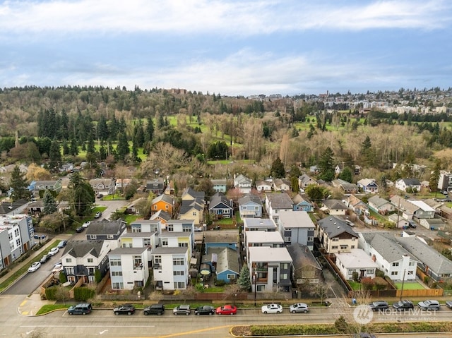 view of aerial view