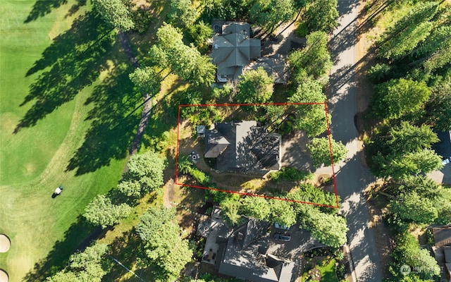 view of aerial view