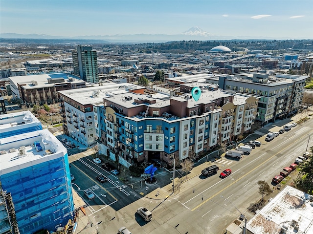 1501 Tacoma Ave S Unit 603, Tacoma, WA 98402 - view of urban area featuring a mountain backdrop