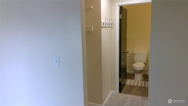 bathroom with toilet