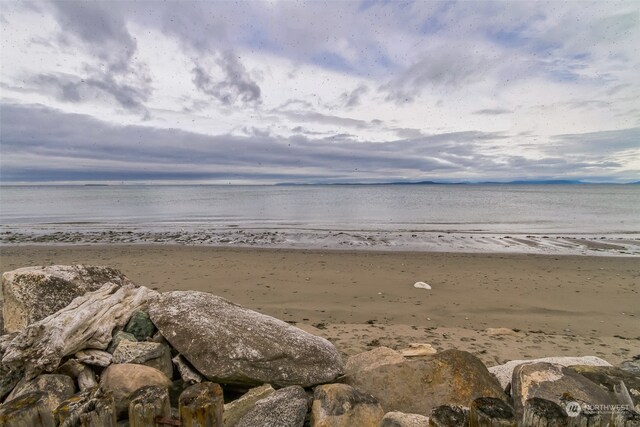 water view with a beach view