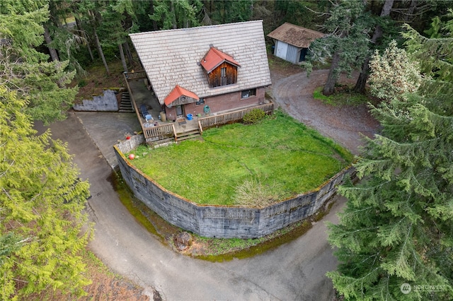 view of birds eye view of property