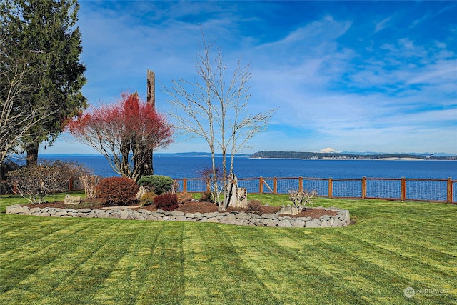 view of water feature